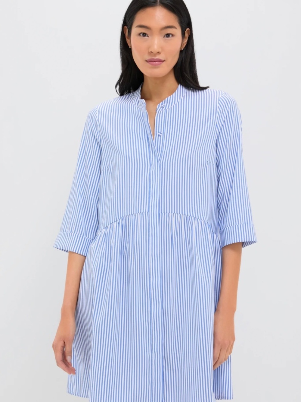 Tuckernuck Blue Stripe Royal Shirt Dress